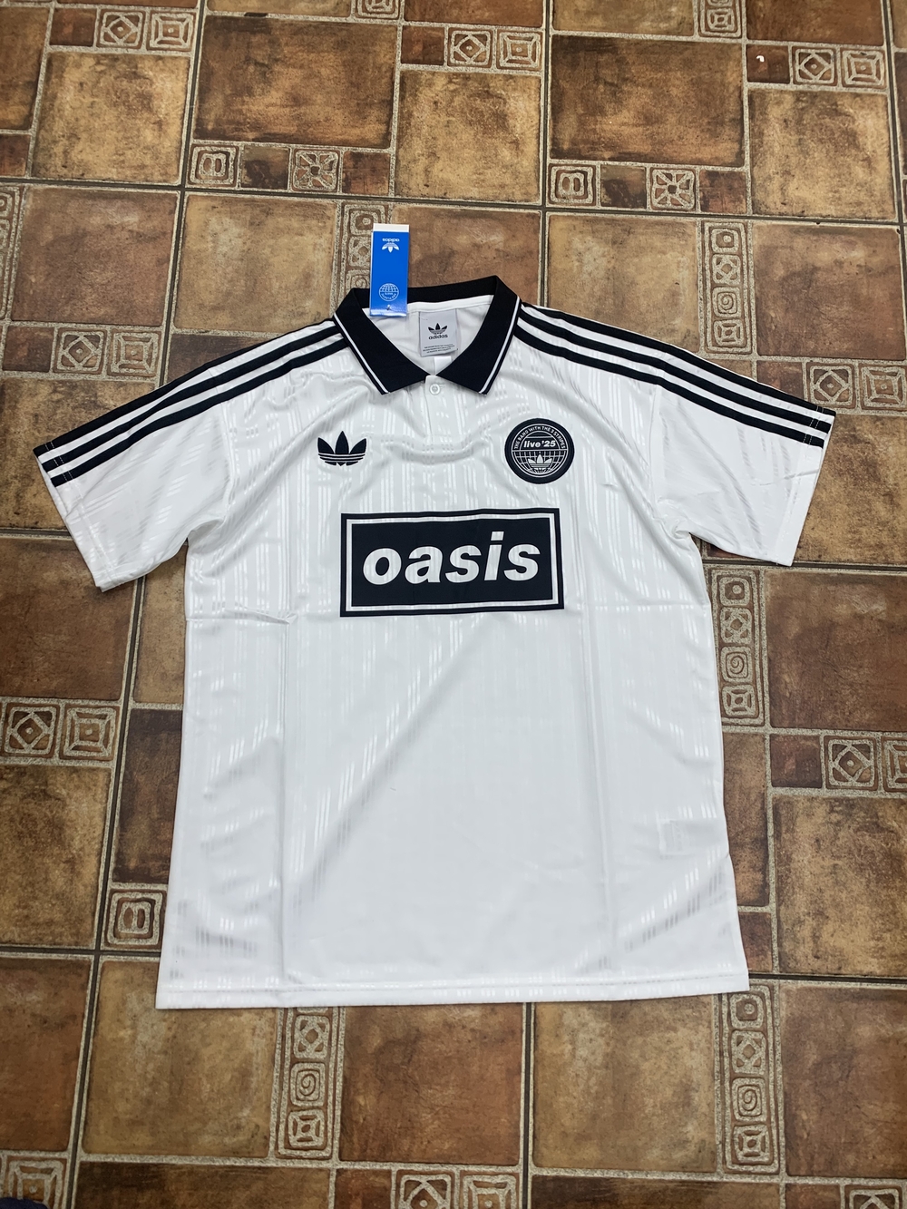 adidas Originals Oasis 2025 World Tour Jersey Size S